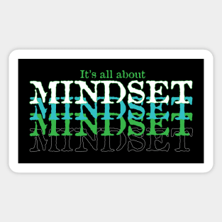 Mindset Positive Mind Positive Life Sticker